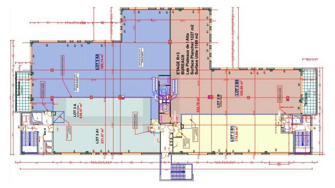 Bureau Aubagne 1250m² Location bureau Aubagne Bouches-du-Rhône OLBUR2317607 0
